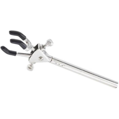 OHAUS Small Multi Purpose Clamp 3-Prong Dual Adjust Arm Length 102mm Arm Diameter 10mm Grip Range 0-