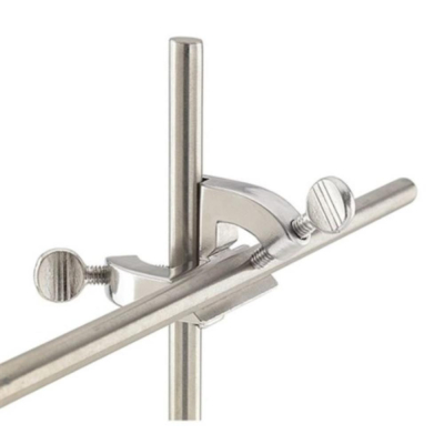 OHAUS Stainless Steel Jumbo Clamp Holder 90 Degree Fixed Angle Thumbscrew Adjust 0-21mm Grip Range