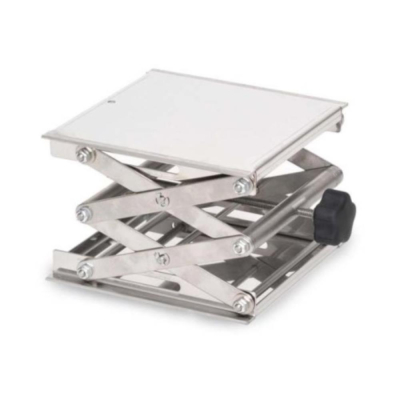 OHAUS Stainless Steel Lab Lift Support Platform Size 203 x 203mm Height Range 76-248mm