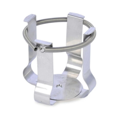 OHAUS 500mL Media Bottle Clamp Stainless Steel