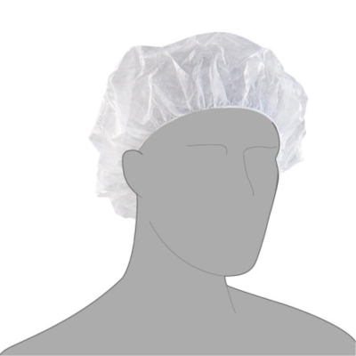 Pal Bouffant Caps - White