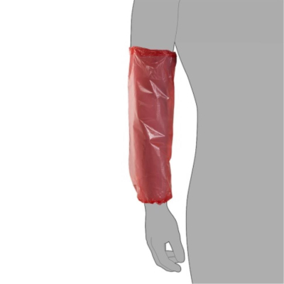 Pal R68 Polythene Oversleeves - Red