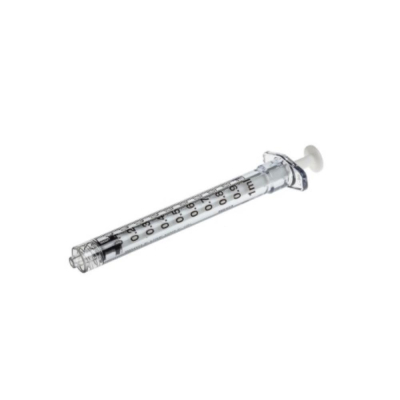BD Plastipak Polypropylene Disposable Syringe Luer-Lok Concentric Tip Sterile 309628 1mL