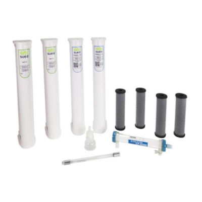 Purite Fusion 320 Annual Consumable Pack -  2x PP16 2x NCP16 4x 10inch 5um Carbon Filter  Element 1x