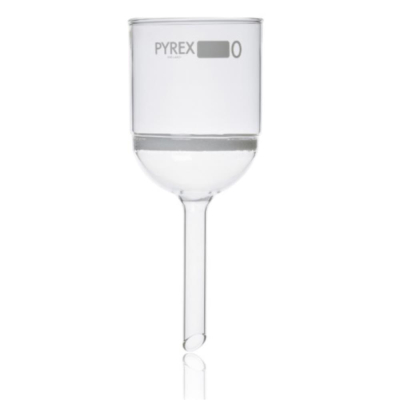 PYREX Buchner Sintered Filter Funnel 500mL 95mm Diameter Porosity 3