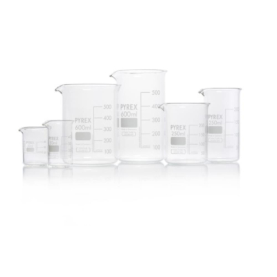 PYREX Low Form Griffin Type Beakers 250mL