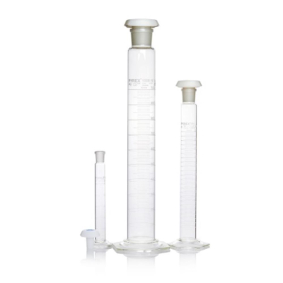 PYREX Mixing Cylinder with Plastic Stopper Class A 250mL