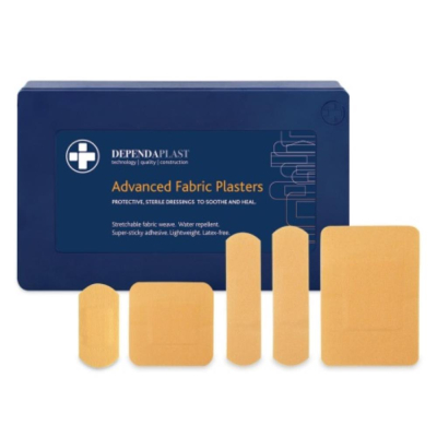 Dependaplast Fabric Plasters Assorted Box of 120