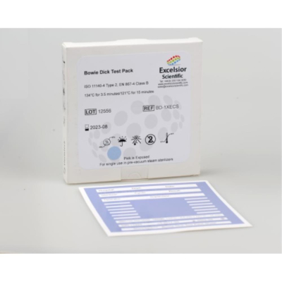 Rodwell Class 2 Bowie-Dick Autoclave Vacuum Air Removal Test Packs