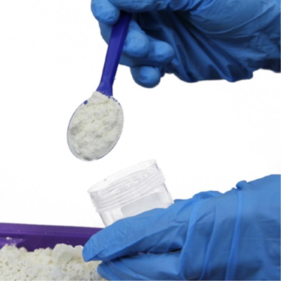 Blue Sterile Food Spoons 10ml. Box of 100