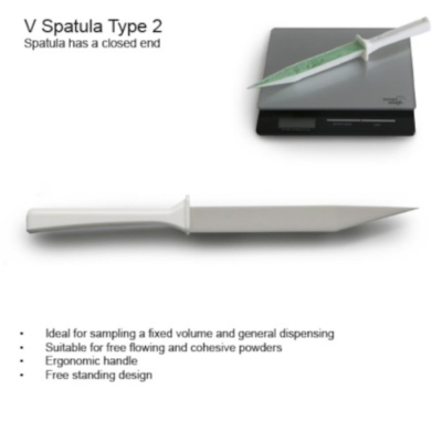 SteriWare V Spatula Type 2 - 150mm - Box of 100 - Sterile