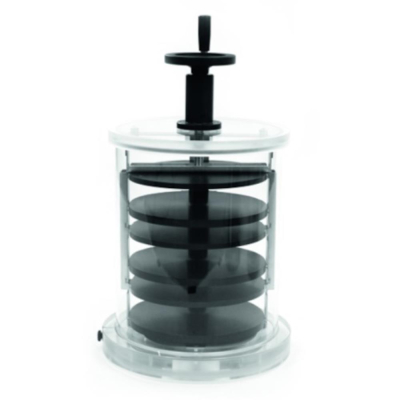 Scanvac CCS300EStop 300mm dia electrically heated acrylic chamber with five trays and stoppering