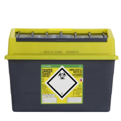 Sharpsafe 24L Sharps Bin