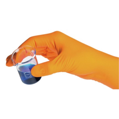 SHIELDskin Orange Small Nitrile 260 Gloves