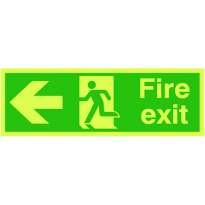 Sign 150x450mm Nite-Glo Fire ..