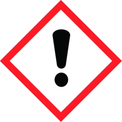 40x40mm Harmful/Irritant sheet
