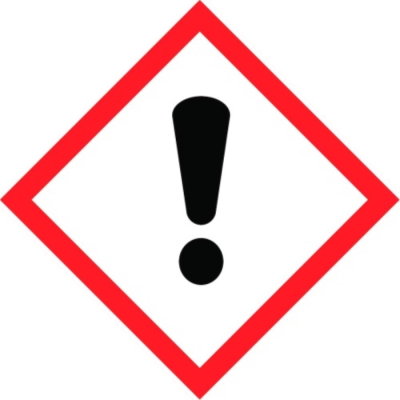50x50mm Harmful/Irritant roll