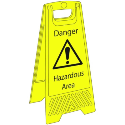 Janitorial Floor Stand - Dange..
