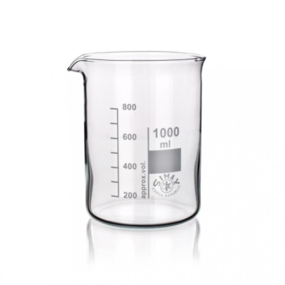 Simax Glass Beaker Low Form 25mL