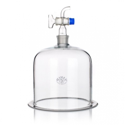 Simax Bell Jar Tubulated Borosilicate 200mm x 300mm height
