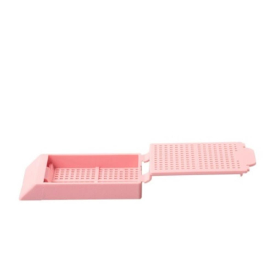 Simport M499 Biopsy Embedding Cassette with 45 Deg Writing Area - Pink