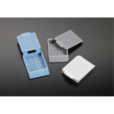 Simport M499 Biopsy Embedding Cassette with 45 Deg Writing Area - Grey