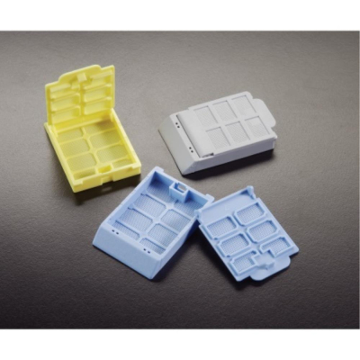 Simport M502 Microsette I Biopsy Embedding  Cassette, One Compartment - Green