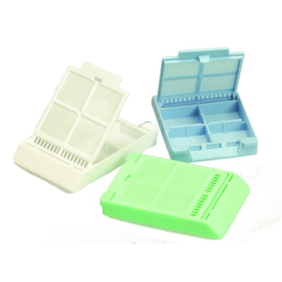 Simport M508 Micromesh Biopsy Embedding Cassette, Four Compartments - Yellow