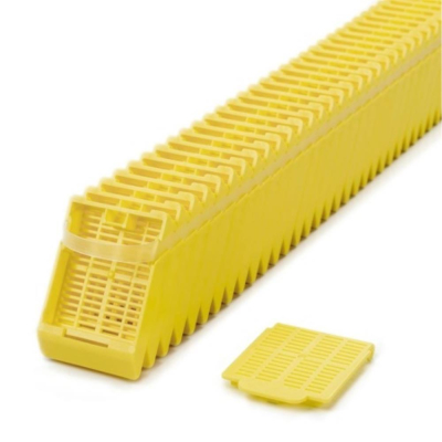 Simport Embedding Cassette in E-Z Load Stacks -  Yellow