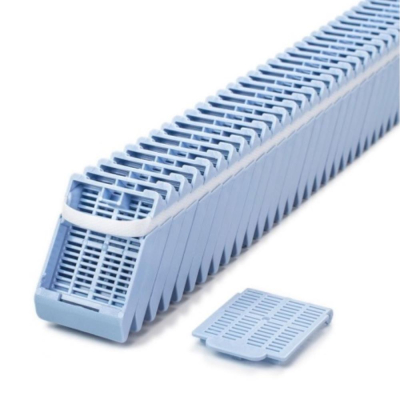Simport Embedding Cassette in E-Z Load Stacks -  Blue