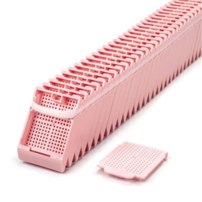 Simport Embedding Cassette in E-Z Load Stacks -  Pink