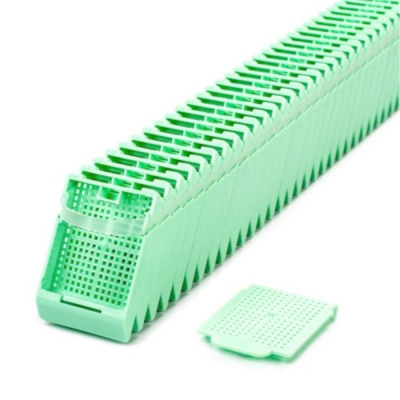Simport Embedding Cassette in E-Z Load Stacks -  Green