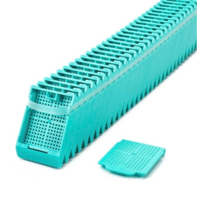 Simport Embedding Cassette in E-Z Load Stacks -  Aqua