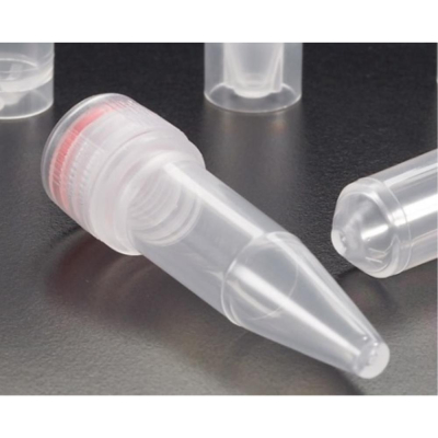 Simport 1.5mL Micrewtube with O-Ring Seal Screw  Cap, Assembled, Non-Graduated, Sterile, Conical  Bo