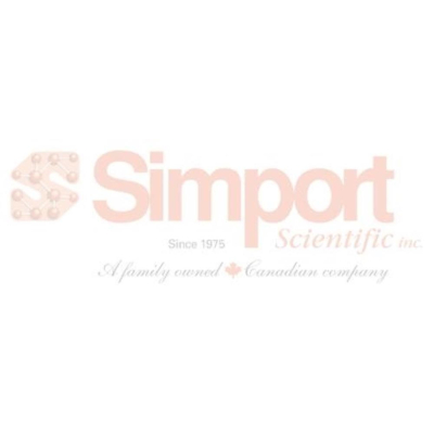 Simport Amplitube 8-Tube PCR Tube Strips with Individually Attached Domed Caps 0.2mL Clear