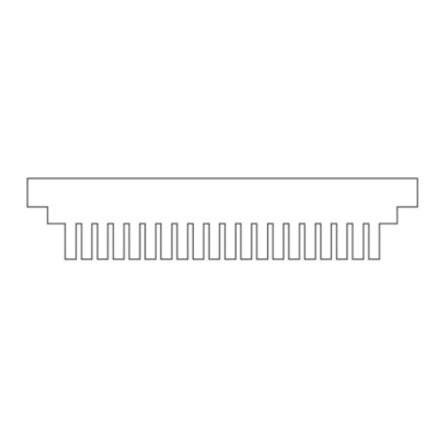SLS Flowgen Comb 20 Sample 1mm Thick