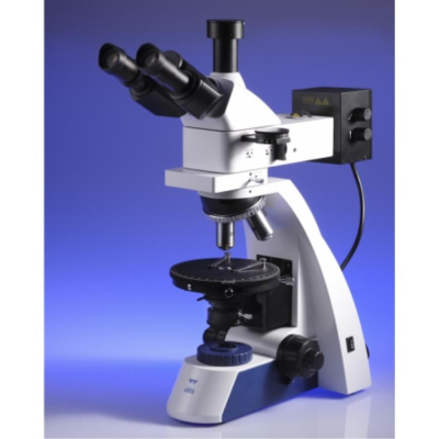 SLS Lab Basics Magtex Trinocular Reflected and Transmitted Light Microscope with Polarisation and 4x