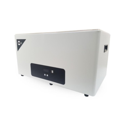 SLS Lab Pro Unstirred Water Bath - 28L with Clear Polycarbonate Lid and Drain