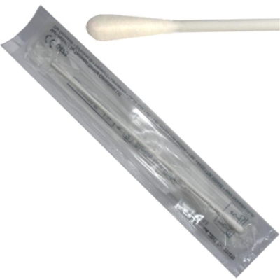 SLS Select Polypropylene Single Swab Viscose Tip in Peel Pouch