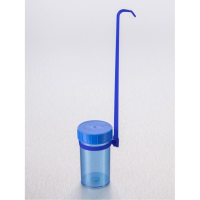 Gosselin Dipper 180mL, Removable Handle, Blue  Polypropylene, Blue Screw Cap, Sterile