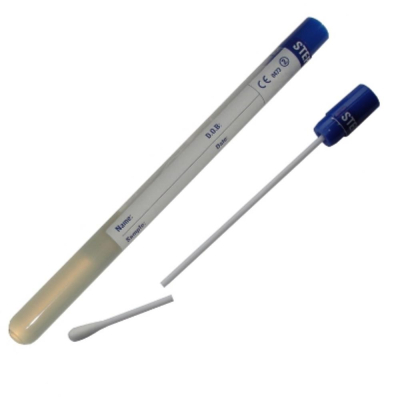 SLS Select Swab Transport Clear Breakpoint At 45mm Viscose Tip