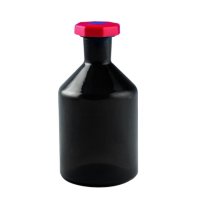 SLS Select 500mL Reagent Glass Bottle Amber Narrow Mouth