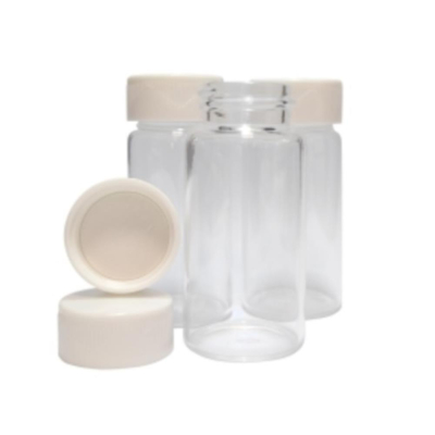 SLS Select Glass (low Potassium) Scintillation vial with foil lined screw cap 20mL