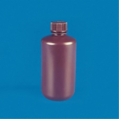 SLS Select Bottle HDPE Amber Narrow Mouth 30mL