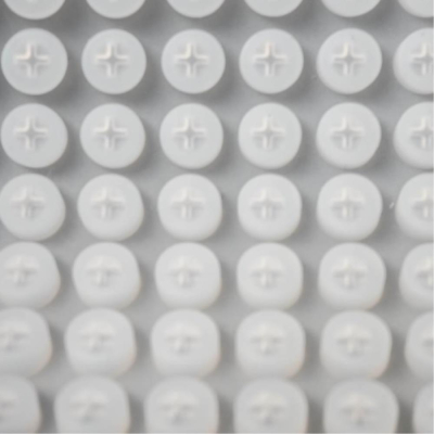 SLS Select 96 Square Well Silicone Sealing Mat. can be punctured