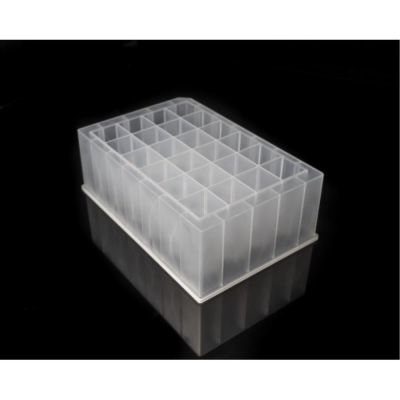 SLS Select Storage Plates 10mL 24 Square Well V Bottom