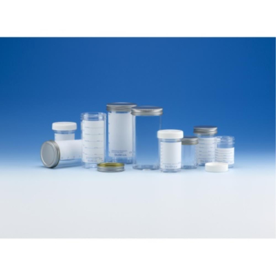 Sterilin 185AP 100ml Container No Label Plastic Cap