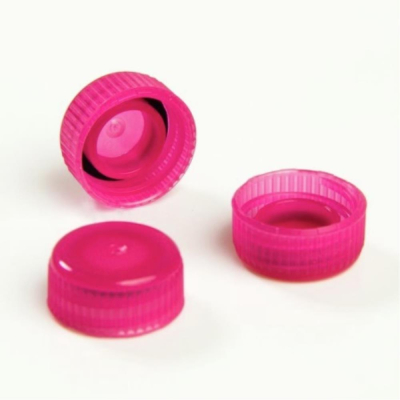 Thermo Scientific Screw Cap with O-ring Pink Non-Sterile cap only no tube
