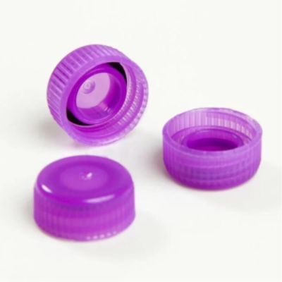 Thermo Scientific Screw Cap with O-ring Violet E-Beam Sterile cap only no tube