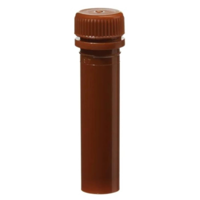 Thermo Scientific 2.0mL Screw Cap Tube Skirted Amber Non-Sterile tube with unattached cap